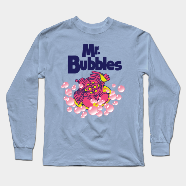 Mr. Bubbles Mr Bubbles Long Sleeve TShirt TeePublic
